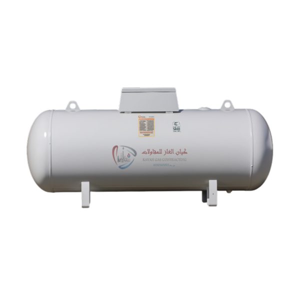 خزان غاز افقي 1000 لتر فوق سطح الارض
