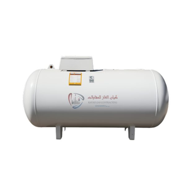 خزان غاز افقي 1750 لتر فوق سطح الارض